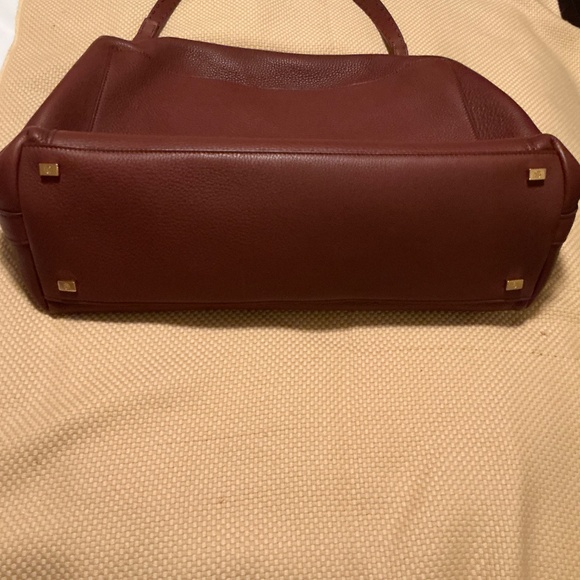 The Row Sidekick Two Fine Grain Brown Shoulder Bag - Picture 4 of 16